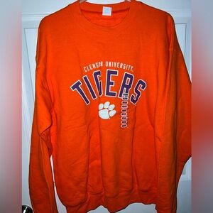 BN orange Clemson Tigers sweatshirt